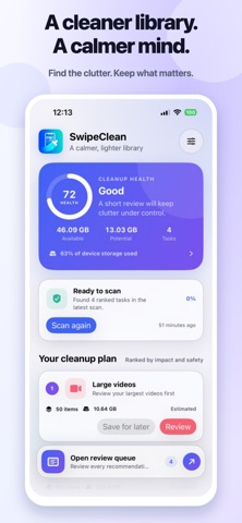 SwipeClean : Photos Cleaner Screenshot 1 of 6