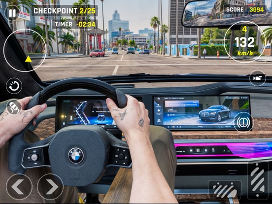 シティ車運転 交通 リアルレーシングゲームのおすすめ画像3