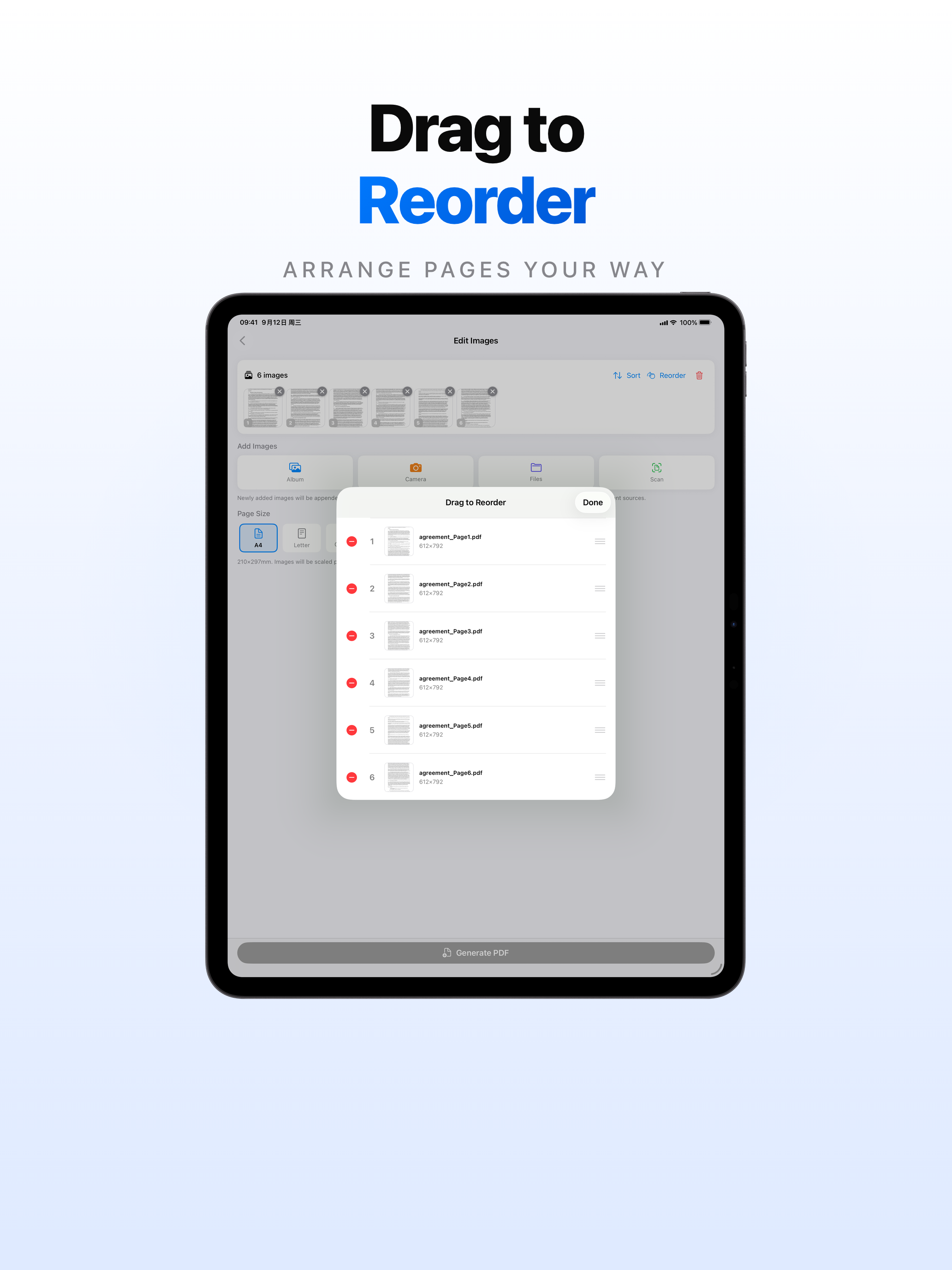 Image to PDF - Scan & Merge