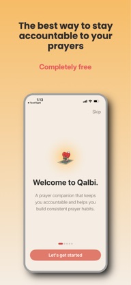 Qalbi: Prayer Tracker screenshot 1