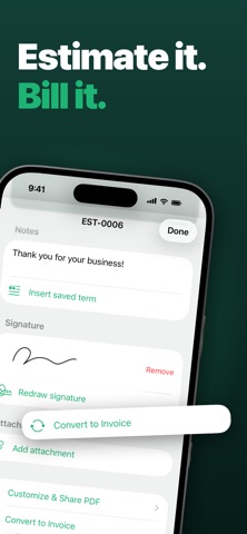 Invoice Maker App : GoInvoice Screenshot 5 of 7