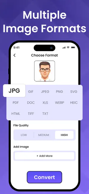 Image Converter: JPG-PDF-HEIC screenshot 2