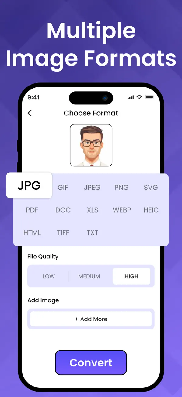 #2. Image Converter: JPG-PDF-HEIC (iOS) By: Muhammad Zikaria