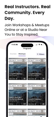 Art of Living Official App iPhone screenshot