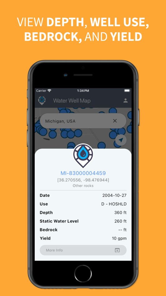 #2. Water Well Map (iOS) 由: GAMMASTREAM