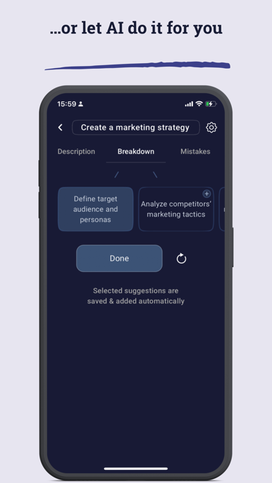 Brick: Visual Action Plan Screenshot