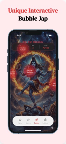 Shiv Mantra -108 Jap Mala iPhone screenshot