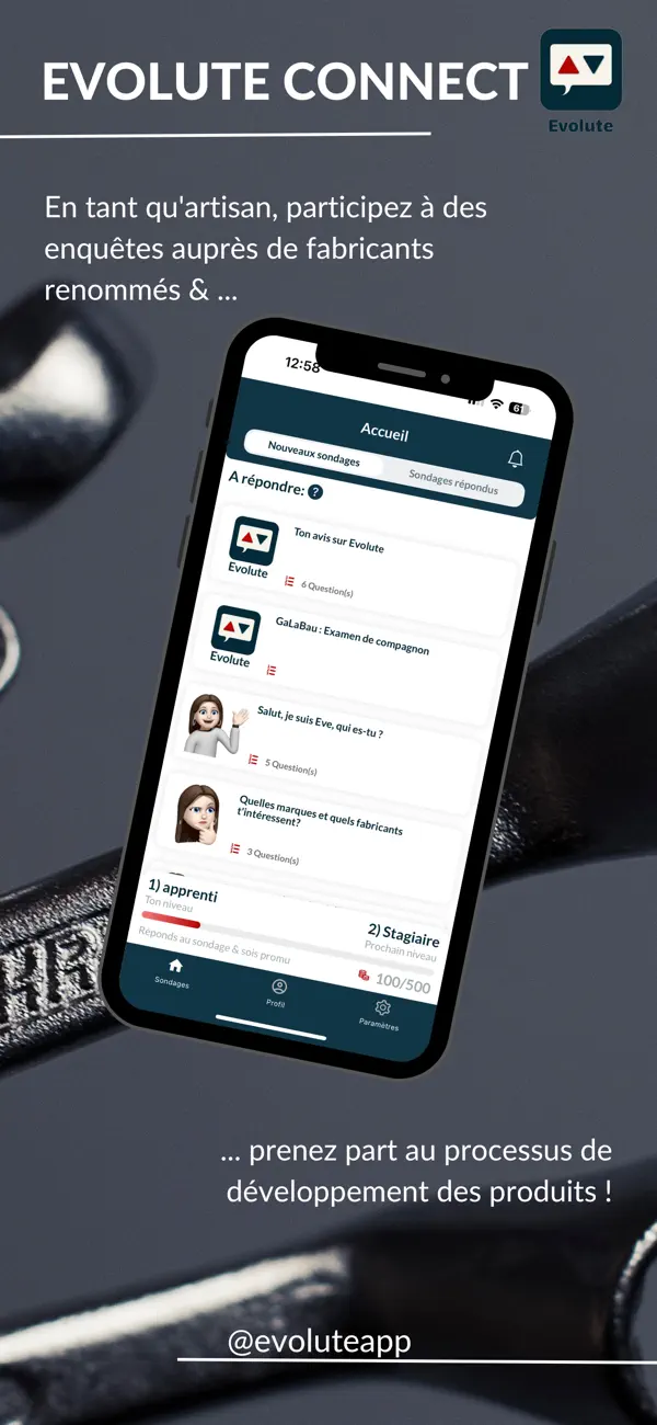 Screenshot #1 pour Evolute - Feedback Community
