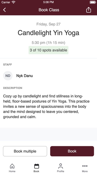 MA Wellness and Yoga Screenshot