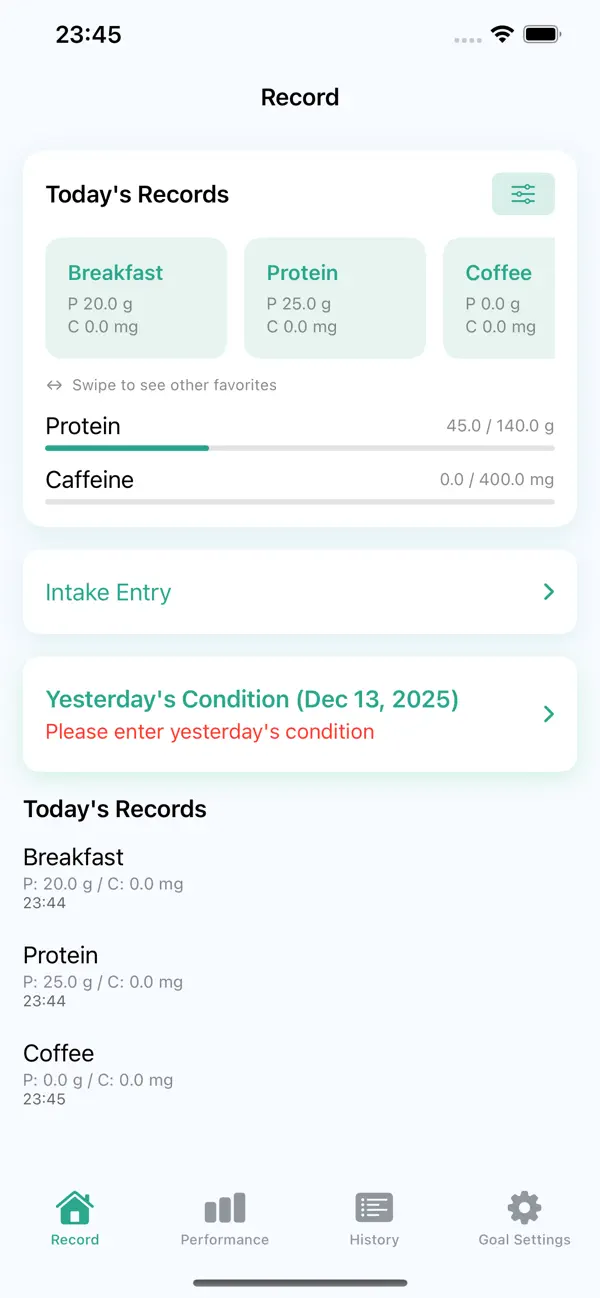 Screenshot #1 pour BrewBalance