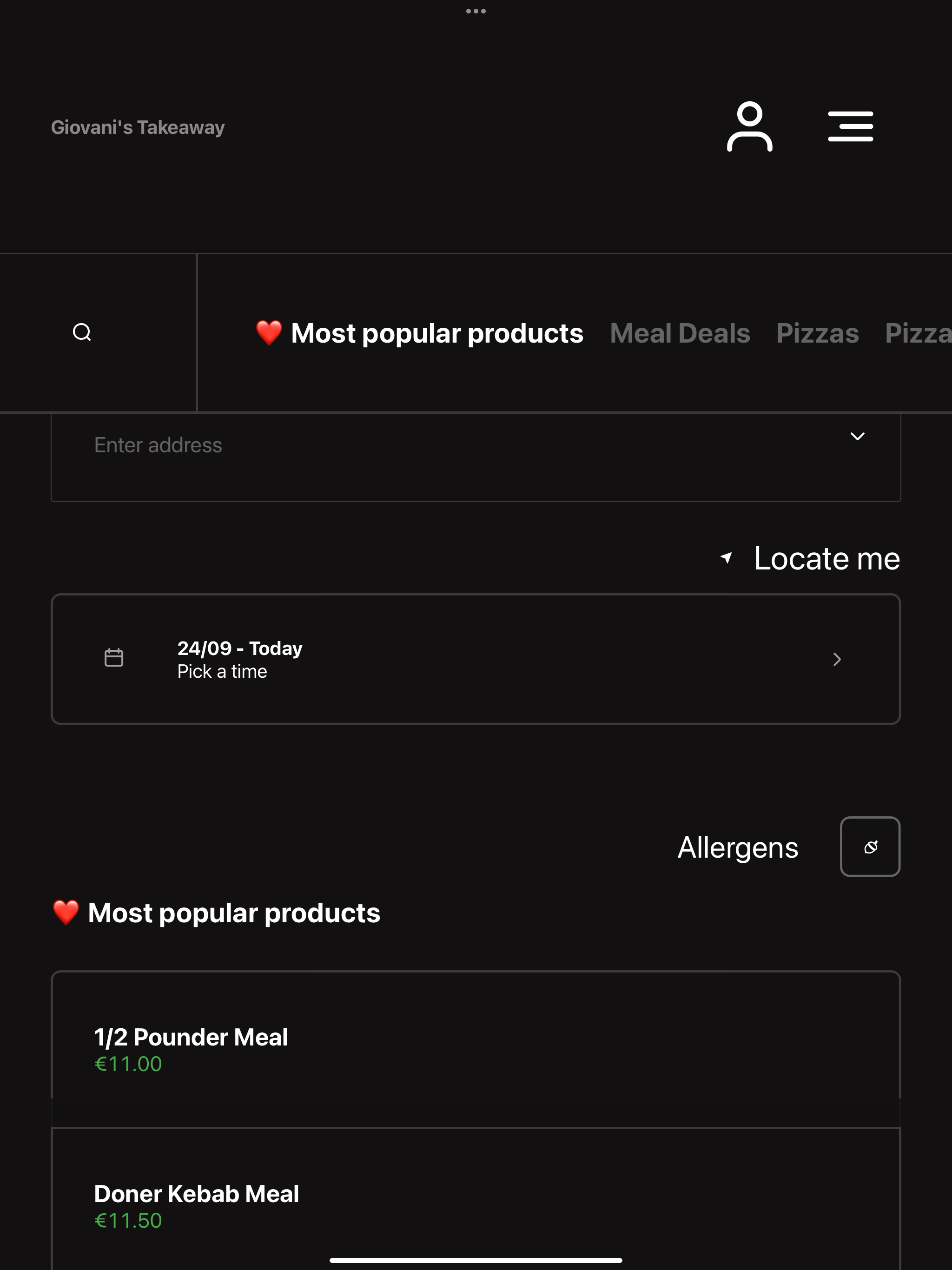 Giovani's Takeaway screenshot 6