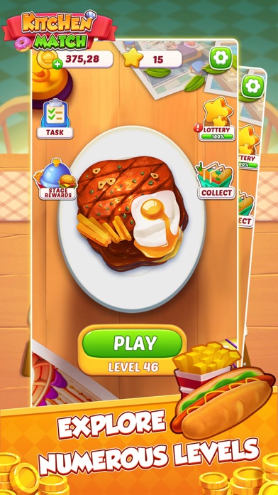 kitchen match:Puzzle Game Screenshot
