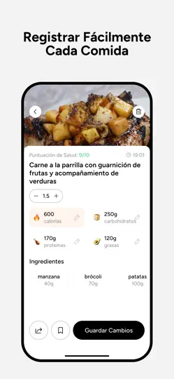 Captura de pantalla de AI Calorie Tracker - Fit AI en iPhone 4