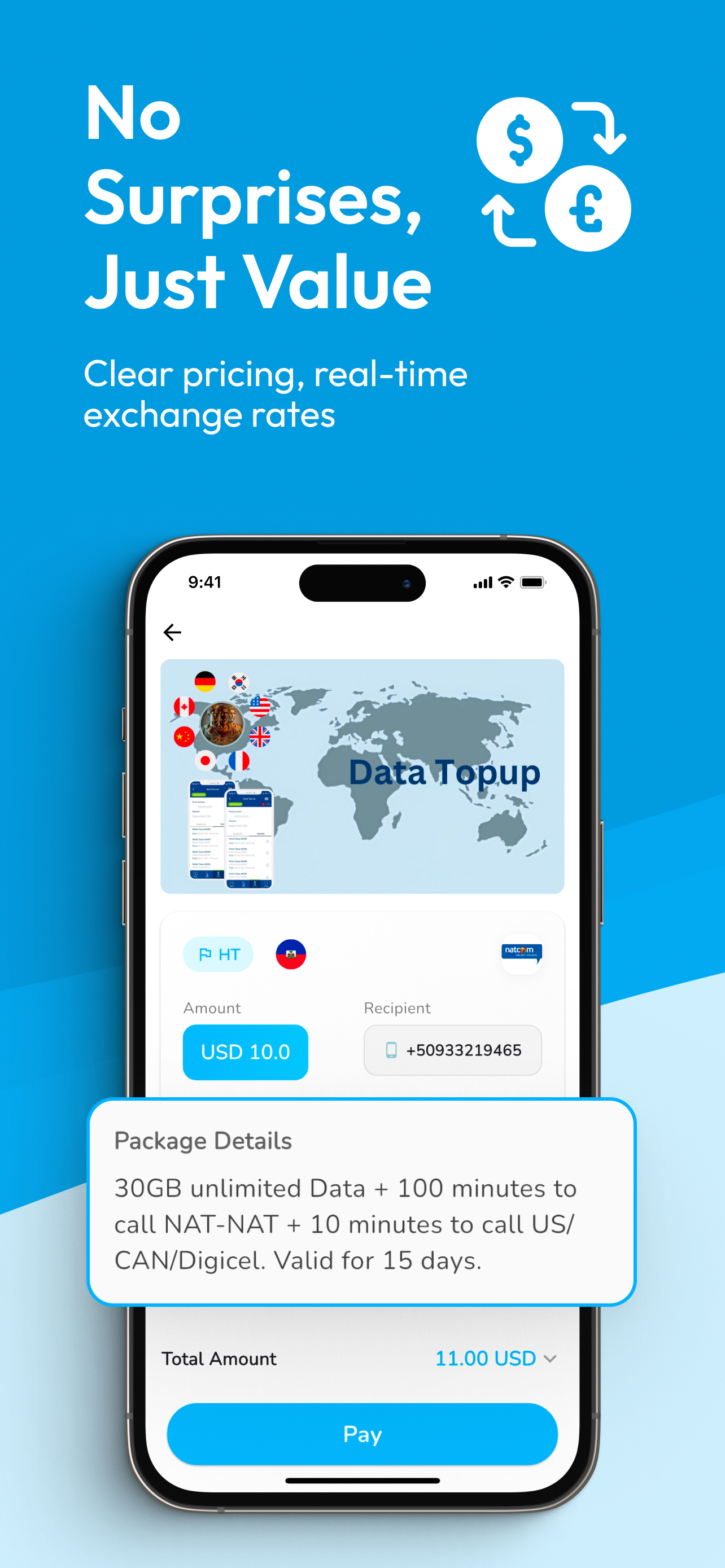Seza: eSIM Travel & Top Up screenshot 3