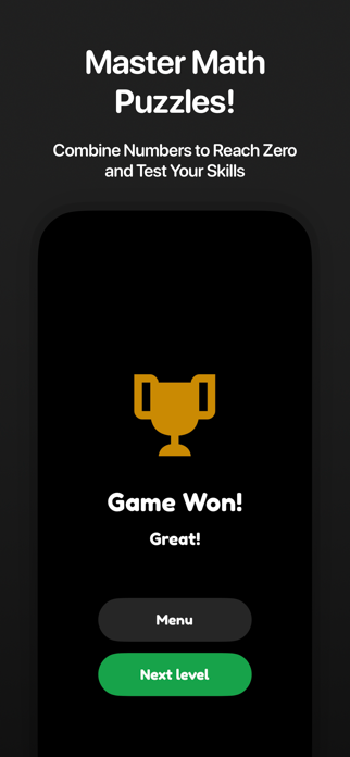 Make 0! – Math Puzzle Game Screenshot 1 of 4