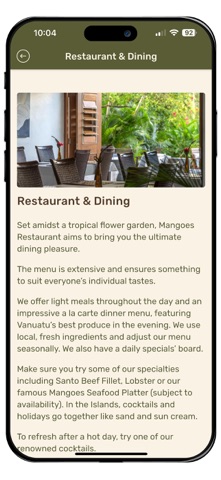 Mangoes Resort Screenshot 4 of 5