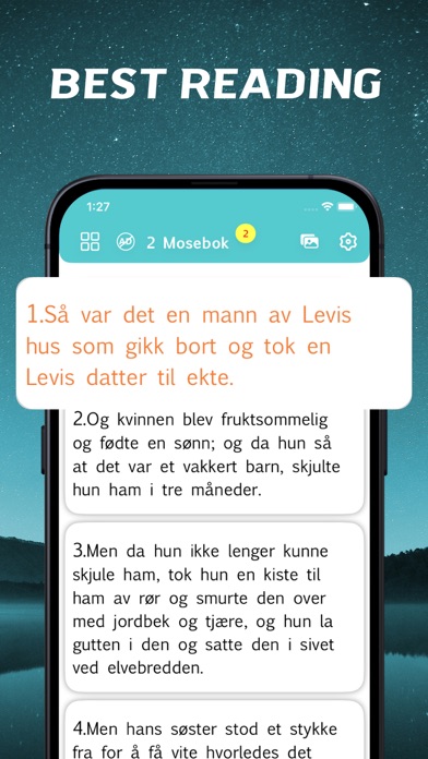 Norwegian Bible Screenshot