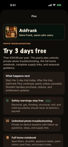 AskFrank Home Maintenance Screenshot 6 of 6