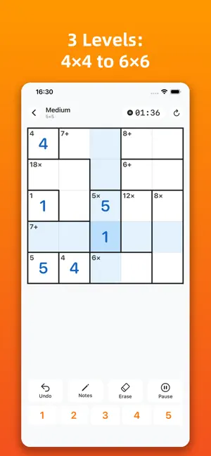 MathCage: Number Logic screenshot 3