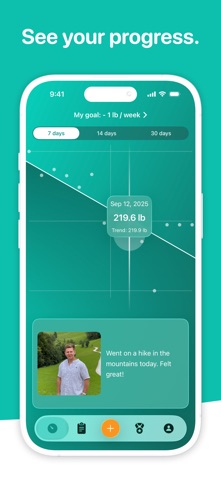 Weight Tracker — Scelta Screenshot 5 of 10