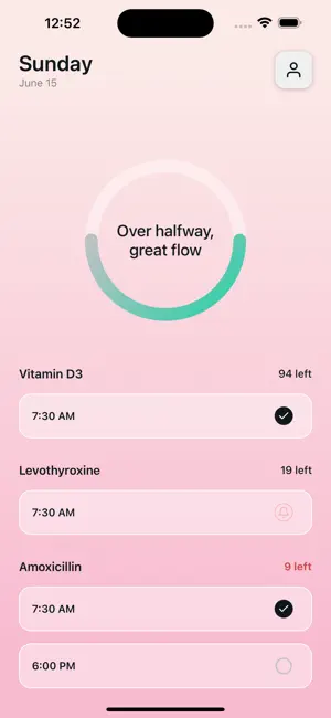 Dose - Medication, simplified screenshot 1
