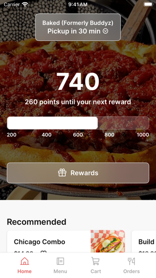 Baked To Go iPhone screenshot 1 - Food & Drink app