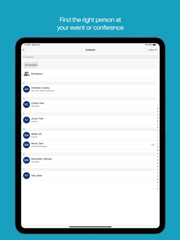 Pocket Team iPad screenshot