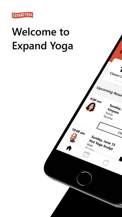 EXPAND YOGA STUDIO screenshot