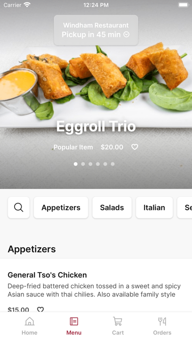 Windham Restaurant app screenshot 2