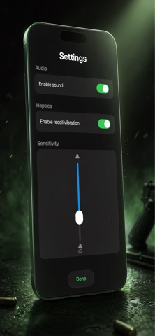 Air Pistol Gun Simulator iPhone screenshot