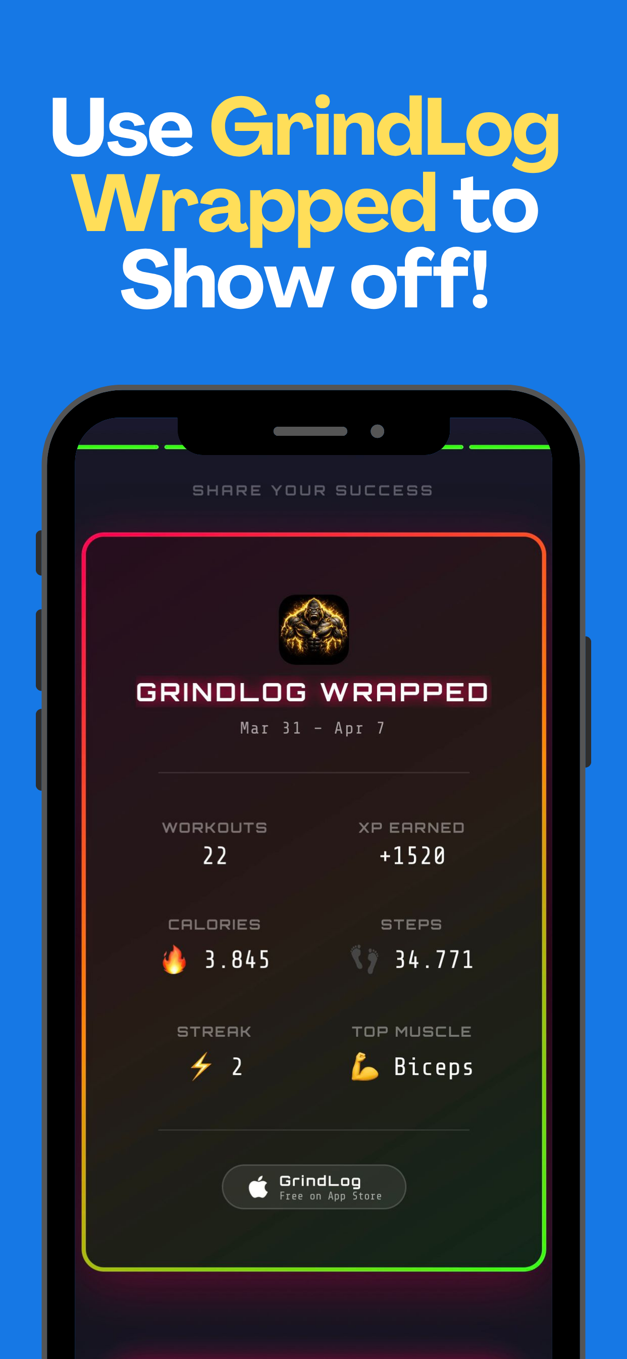 GrindLog: Workout Tracker