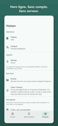 AllSet – Prêt à partir screenshot 6