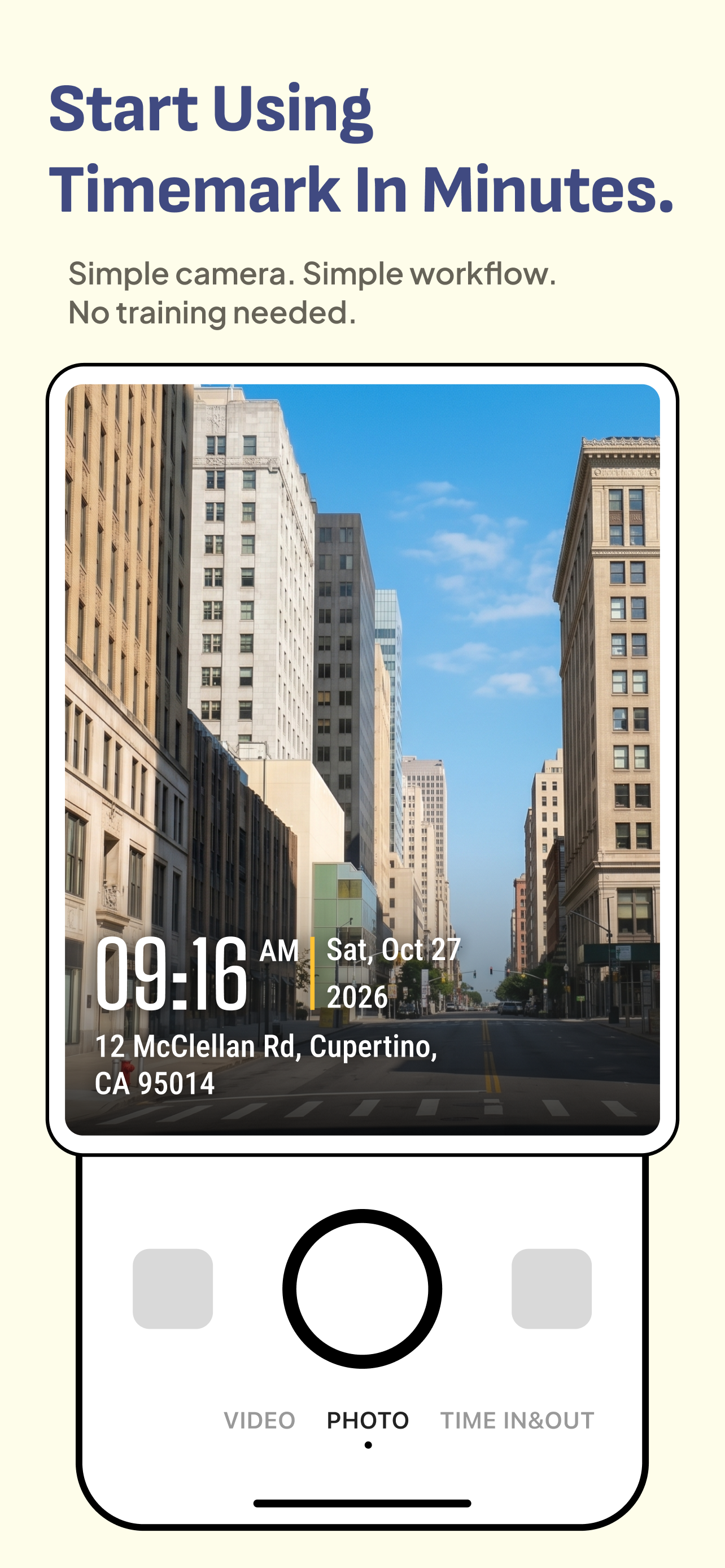 Timemark: Photo Proof for Work screenshot 8