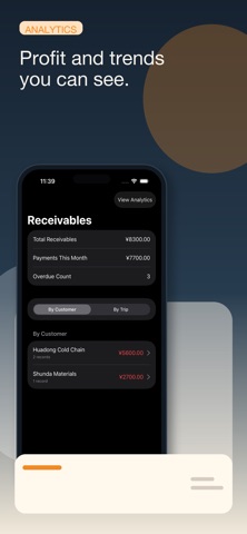 Freight Note·Transport Ledger iPhone screenshot