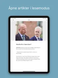 Klar Tale e-avis ipad bilder 2