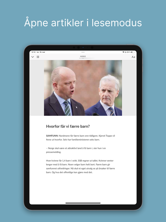 App screenshot