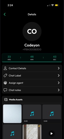 WaCRM – Business Inbox screenshot