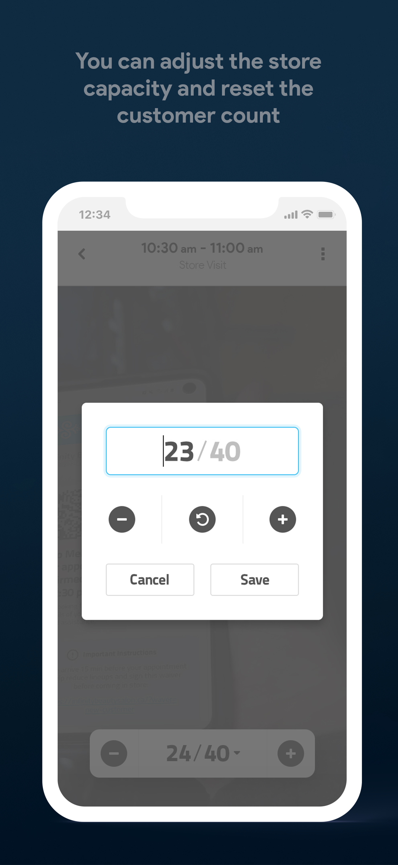 Booxi — Check-in