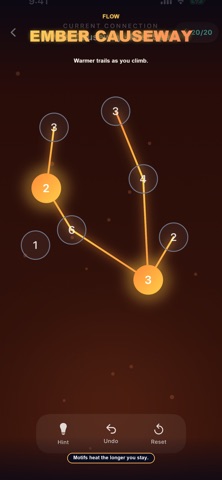 Flow: Connect the Dots iPhone screenshot
