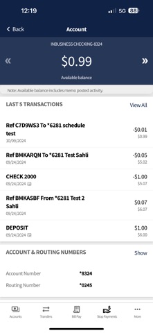 InBank Mobile Screenshot 1 of 5