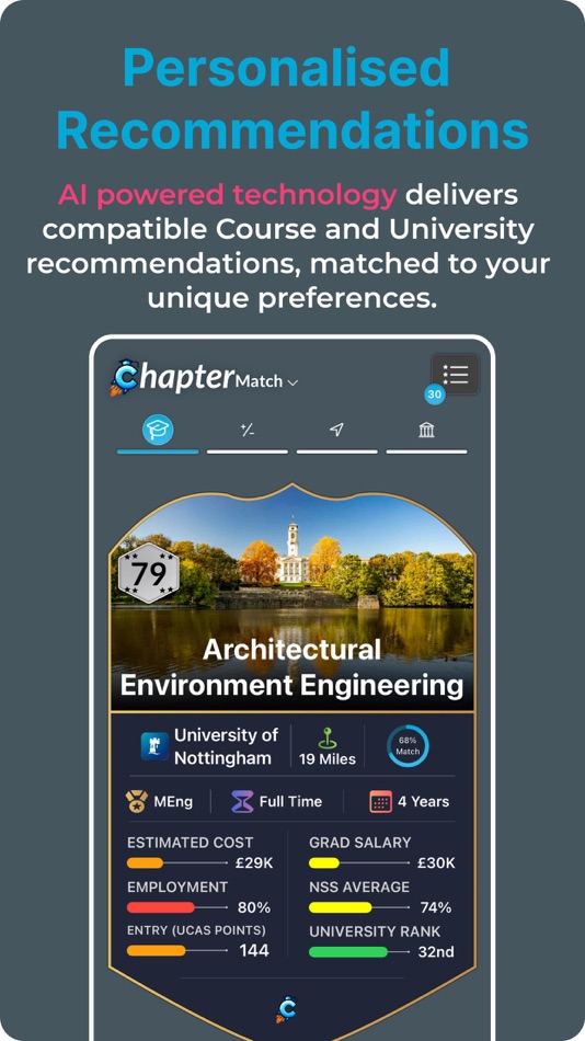 #4. Chapter - University Companion (iOS) 由: Chapter Technologies Limited