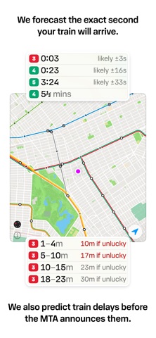 Third Rail: NYC Transit ETAs Screenshot 2 of 4