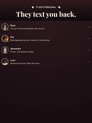 NewLove: Billionaire iPad screenshot