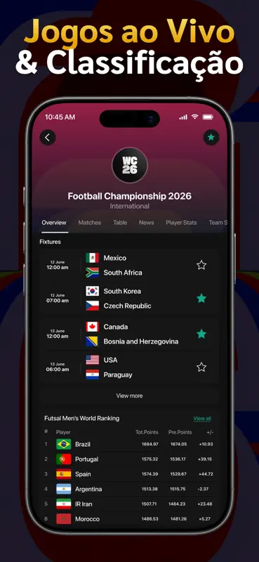 Futebol: Resultados ao Vivo screenshot 6 of 10
