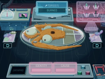 Alien Morgue iPad screenshot
