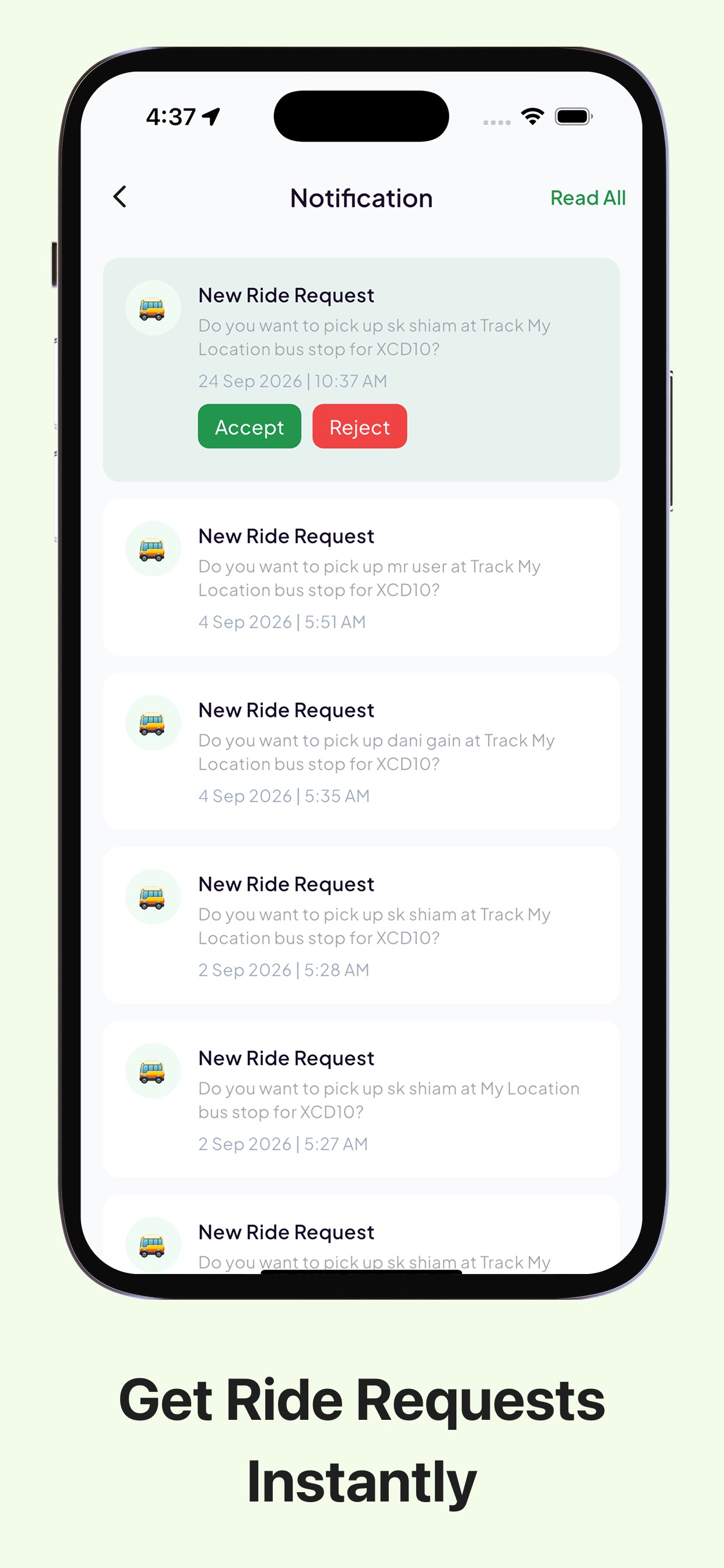 Screenshot 2 of VINCYUBER DRIVER