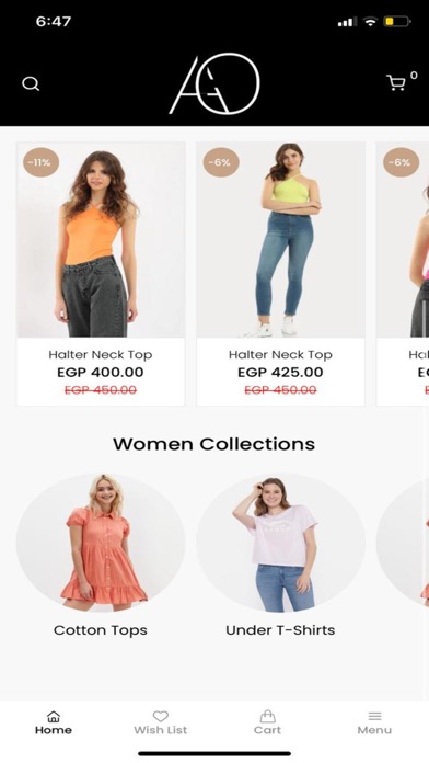 AO Store Screenshot
