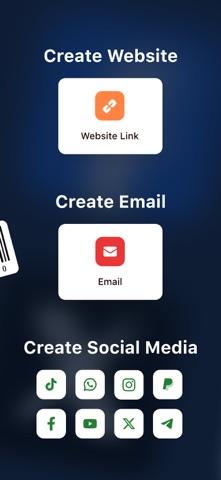 Scan QR Code & Generator iPhone screenshot