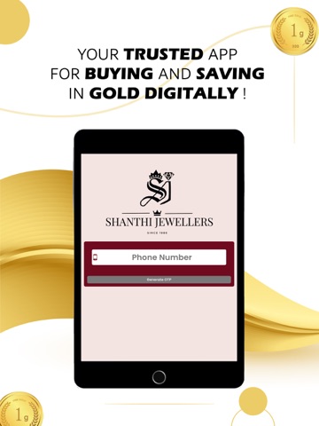 SHANTHI JEWELLERS iPad screenshot