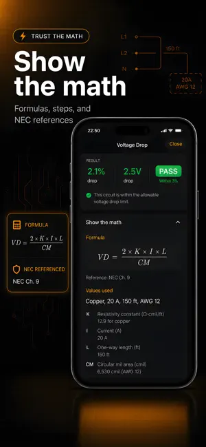 WireSpan: Conduit Fill Calc screenshot 3